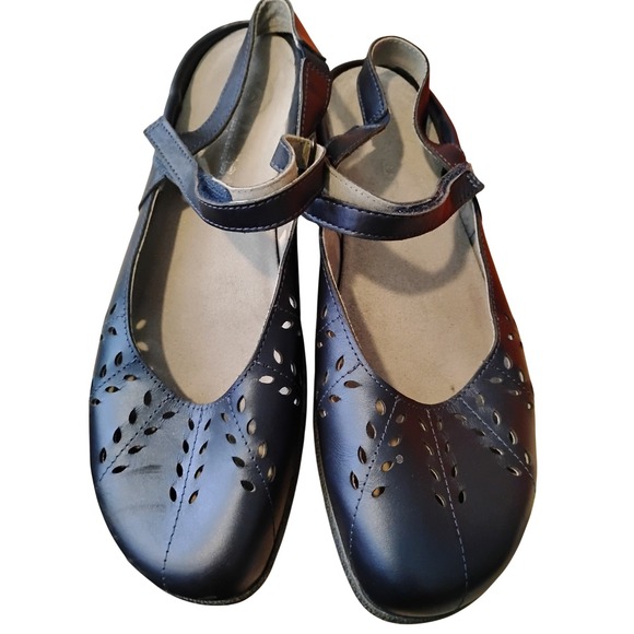 Naot Shoes - NAOT Rari Metallic Blue MaryJaane Shoes Size 9